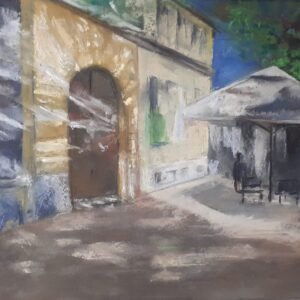 Árad a fény (pasztell) 50x70 cm